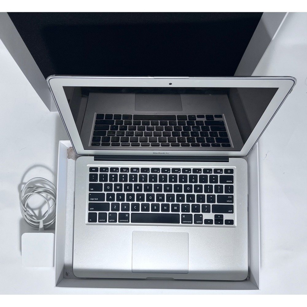 Apple MacBook Air 13 Laptop A1466 Silver 8GB 128GB working flaws on outer shell